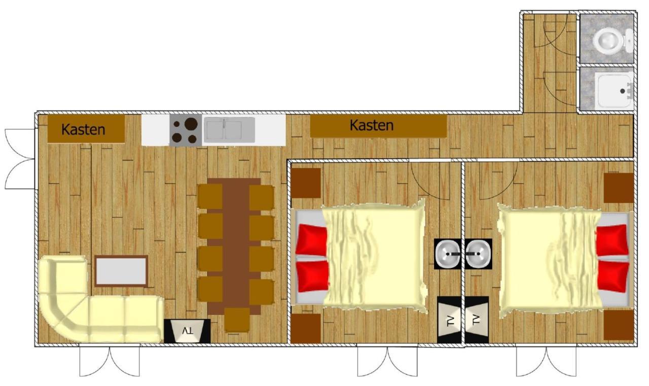 Kesselgrubs Wohlfuehlappartements อีเบิน อิม พอนเกา ห้อง รูปภาพ