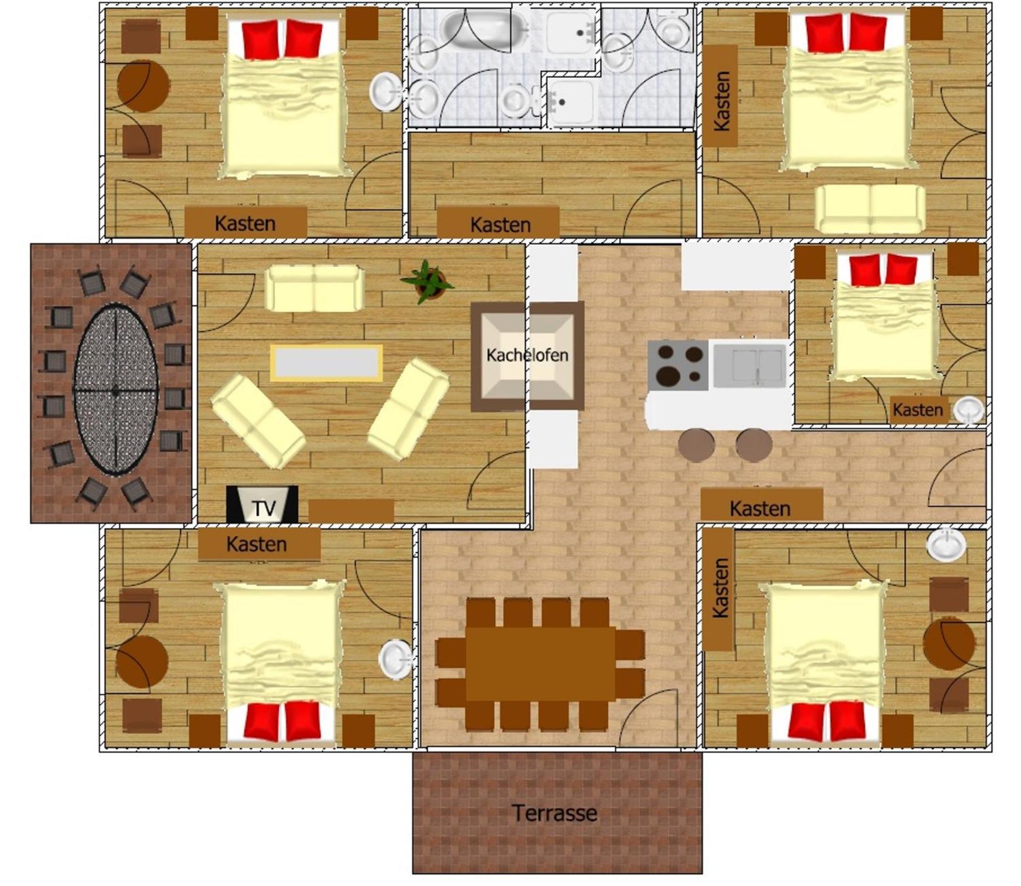 Kesselgrubs Wohlfuehlappartements อีเบิน อิม พอนเกา ห้อง รูปภาพ